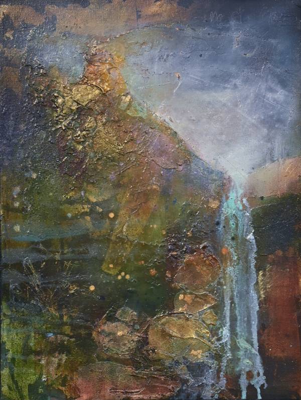 - Oil & Mixed Media on Canvas, Painting by Kate Richardson, measuring 40 x 30 cm (H x W) framed at 44 x 34 cm £895